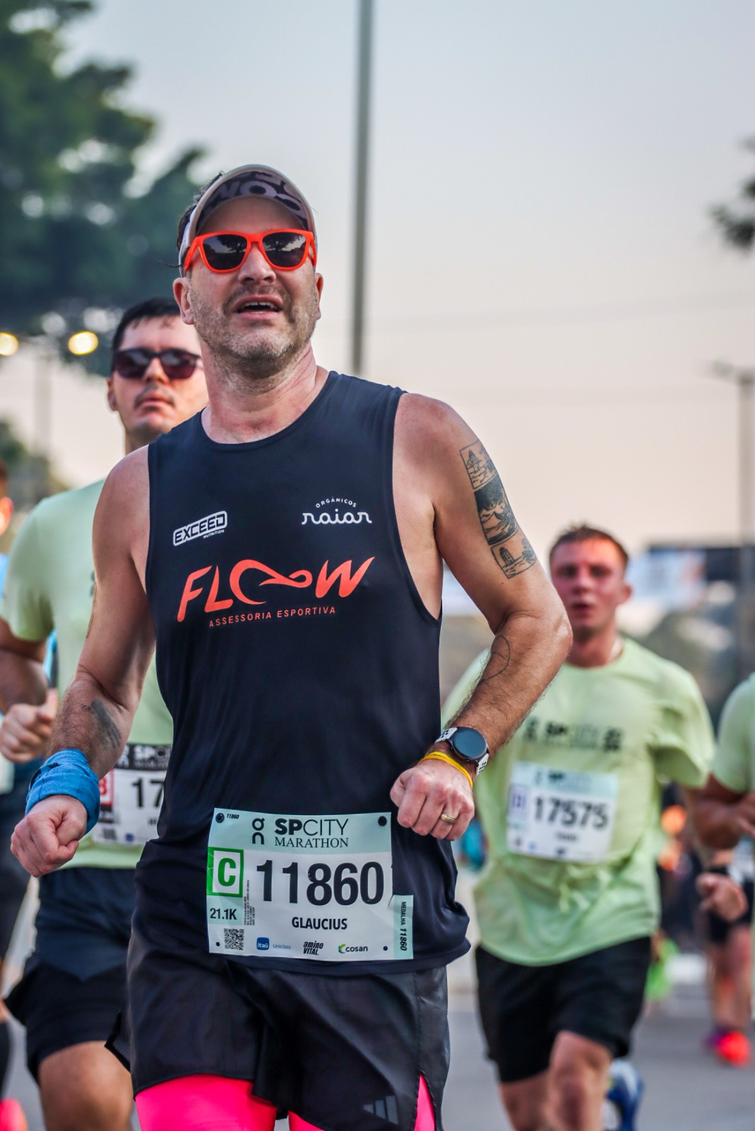 Comunidade de corredores Floow em dia de treino especial