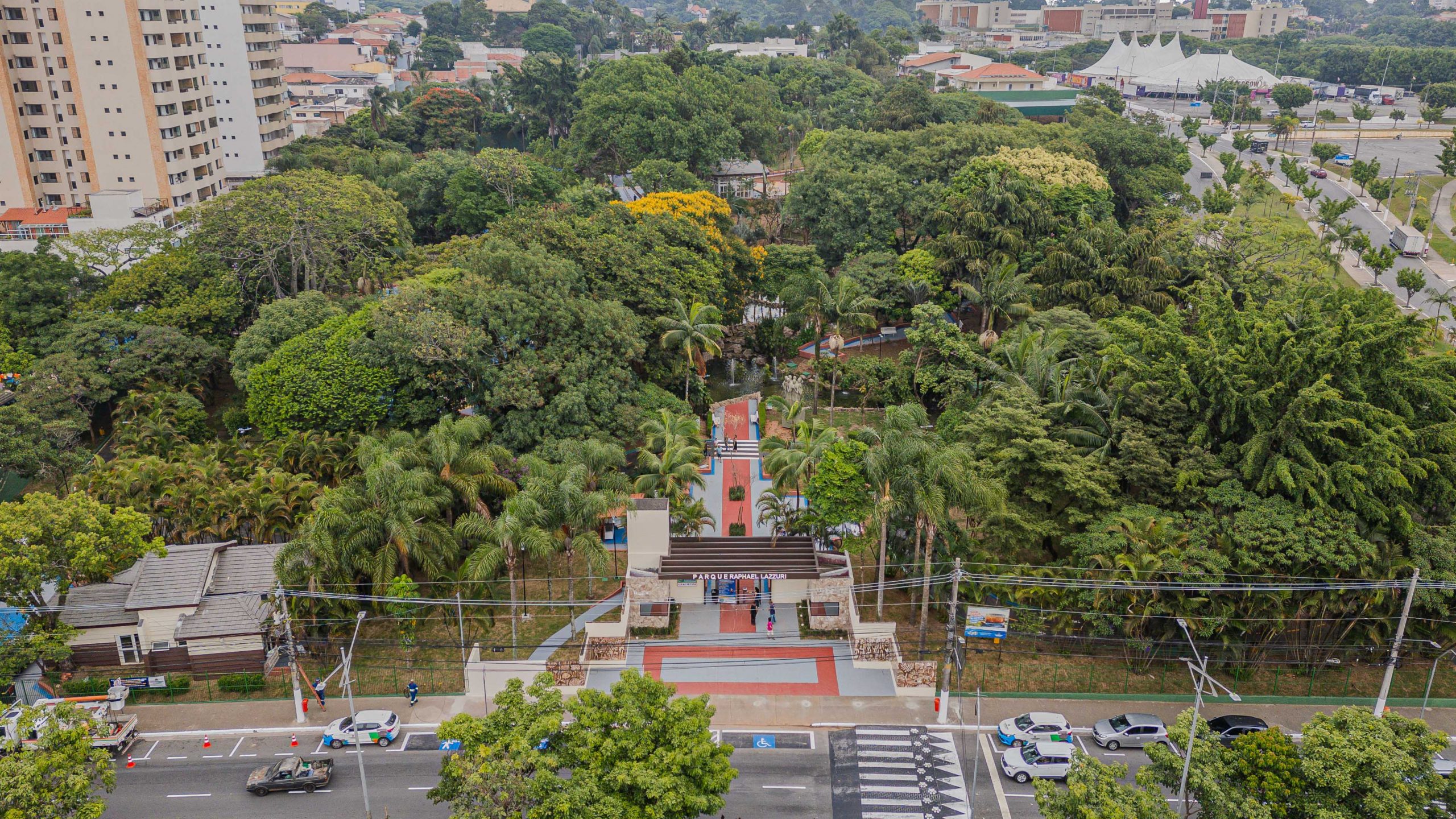 Treino de corrida no Parque Raphael Lazzuri São Bernardo do Campo
